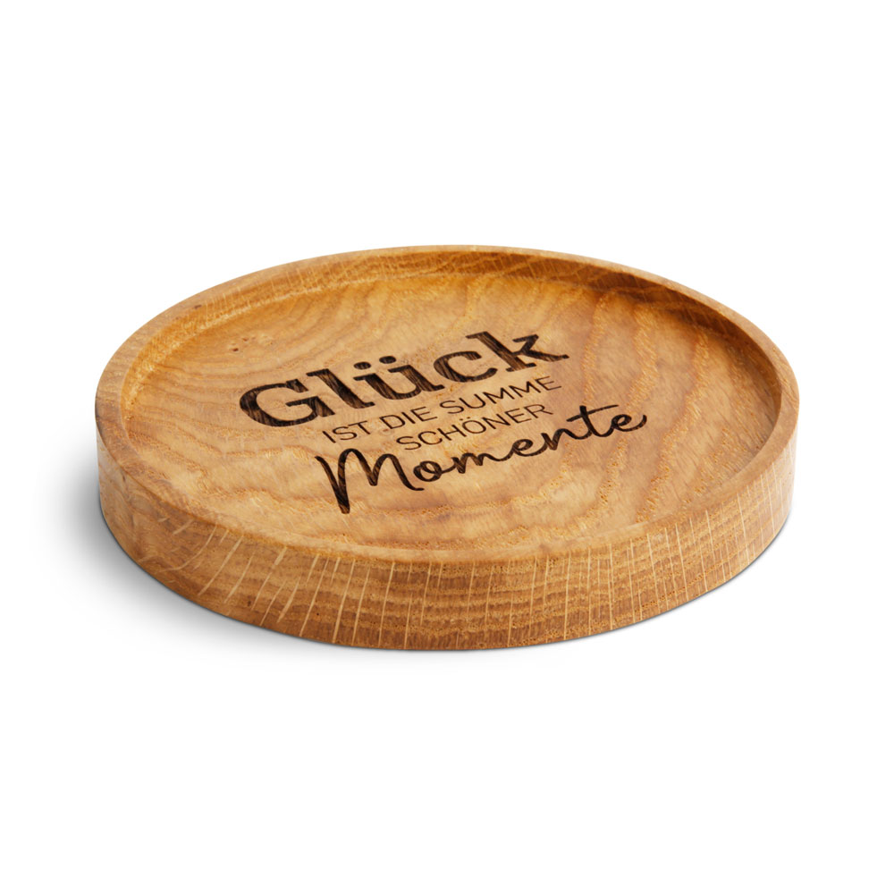 Untersetzer "Glück ist die Summe ..."